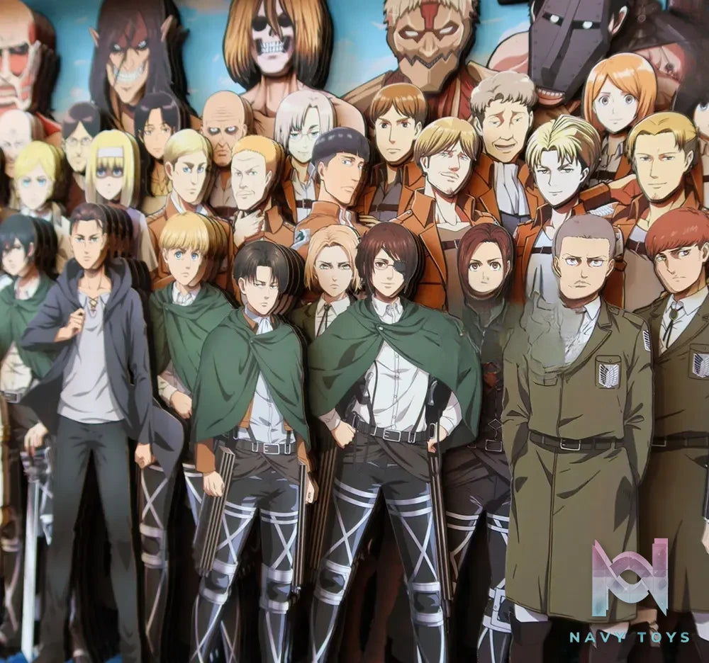 KALA HOME Studio – Attack on Titan Multiple Characters #05 Titan 3D Decorative Painting