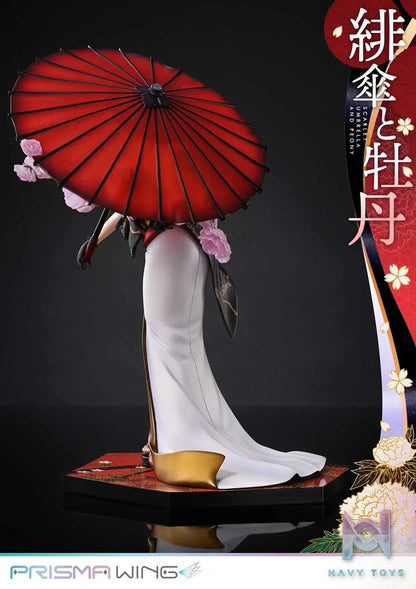 Prime 1 Studio & PRISMA WING Collection – fuzichoco original Illustration Scarlet Umbrella and Peony 1/7 Scale Pre-Painted Figure PWFZCC-01P PWFZCC-01PDX (Licensed)