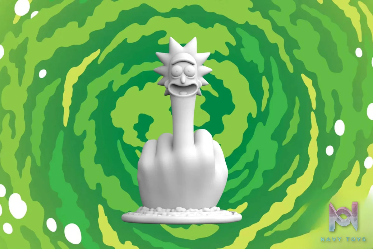 ND Studio – Rick and Morty Middle Finger Rick