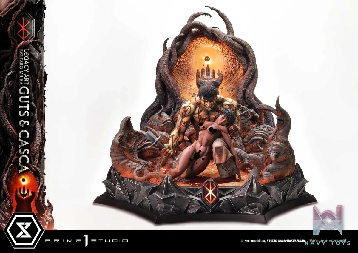 Prime 1 Studio – Legacy Art “Kentaro Miura” Berserk Guts & Casca LABR-03 LABR-03S