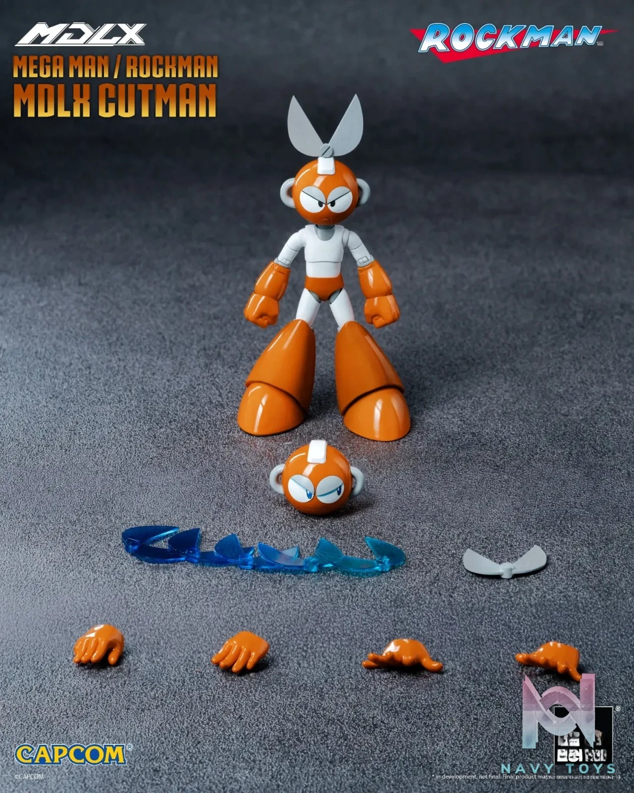 Threezero – Rockman / Mega Man MDLX Cutman 3Z08370A0 (Licensed)