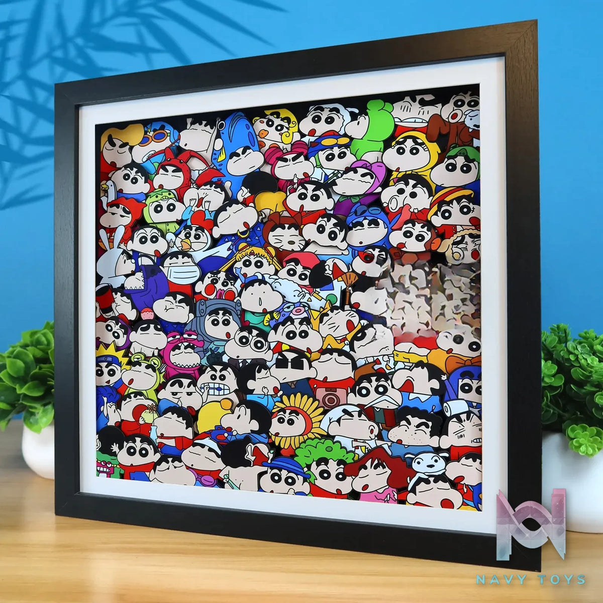 KALA HOME Studio – Crayon Shin-chan Cosplay Others 3D Decorative Painting Crayon Shin-chan