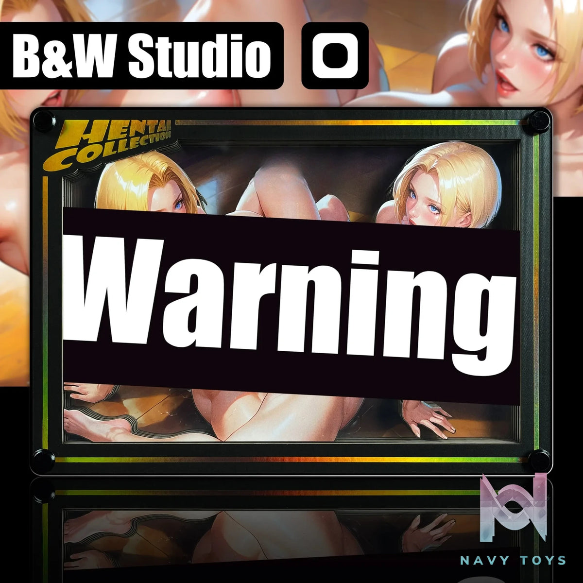 B&W Studio – Blue Mary X King Ben’s Delusion World Series Desktop Decor Card #09 The King of Fighters