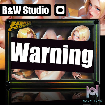 B&W Studio – Blue Mary X King Ben’s Delusion World Series Desktop Decor Card #09 The King of Fighters