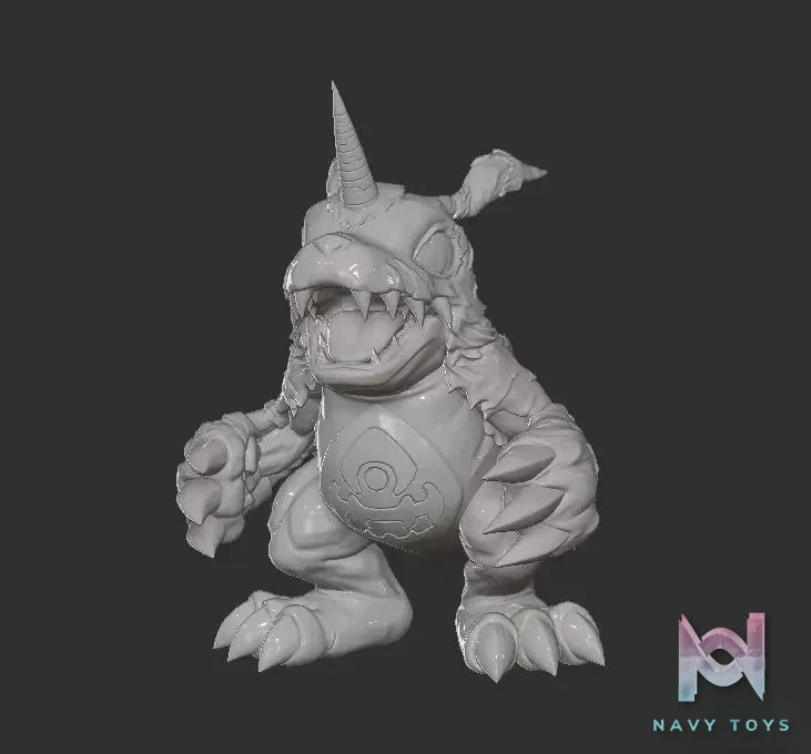Mine Studio – Digimon Bright and Dark Round 2 – MetalGarurumon & DarkGarurumon