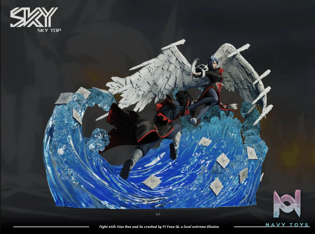Sky Top Studio – Naruto Series #2: Konan vs Uchiha Obito