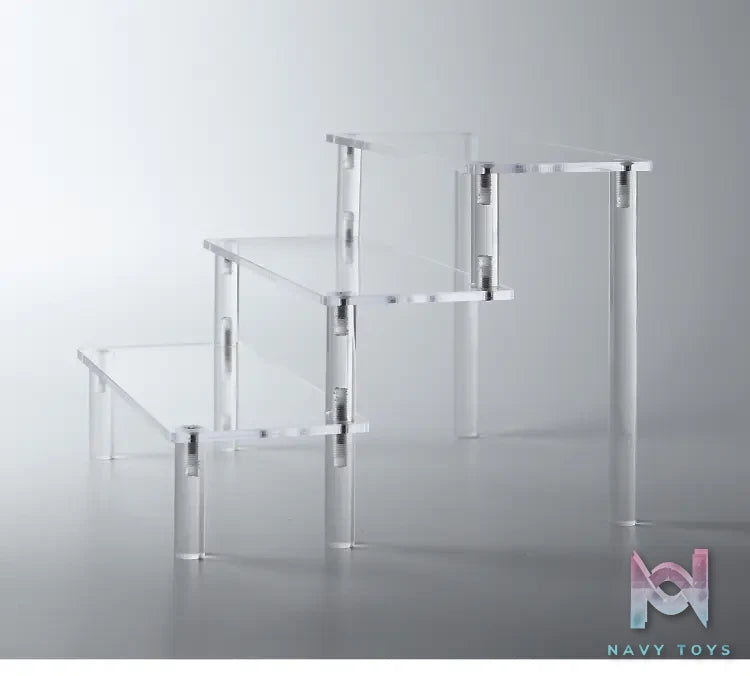 Showcase Factory – Acrylic Stair Display Stand for Nendoroids Blind Boxes Mini Figures