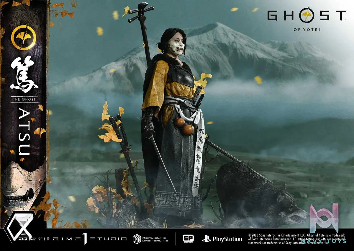 Prime 1 Studio – Real Elite Masterline Ghost of Yotei Atsu 1/4 Statue REMGHOY-01 REMGHOY-01DX REMGHOY-01DXS (Licensed)