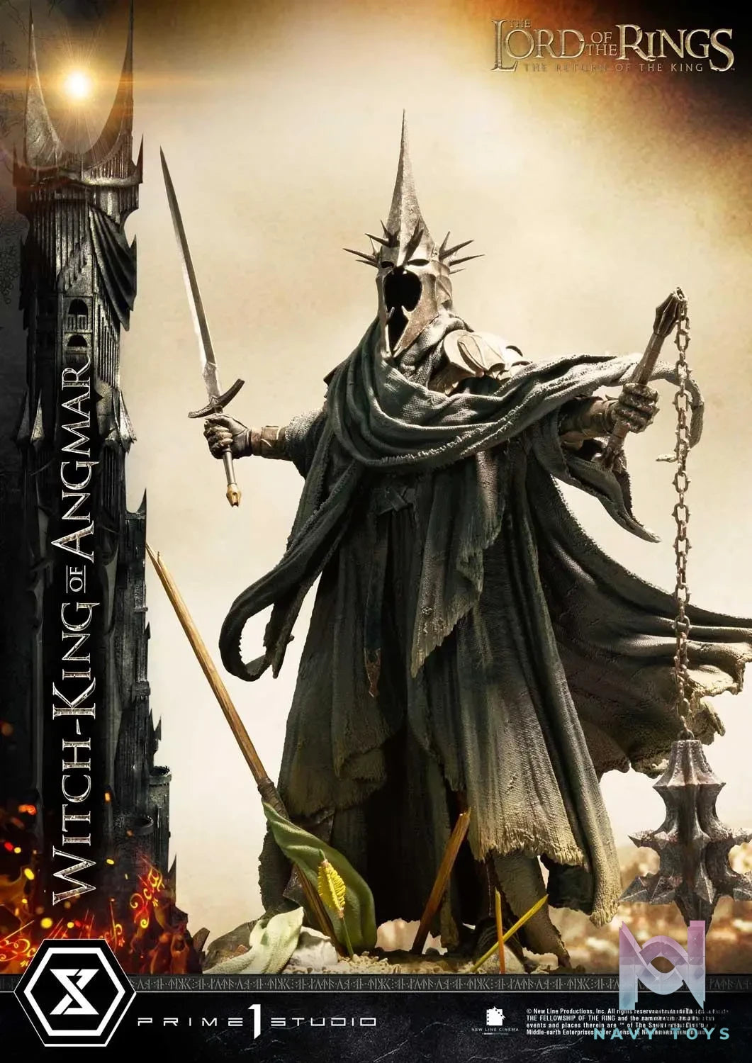 Prime 1 Studio – Premium Masterline The Lord of the Rings: The Return of the King (Film) Witch-King of Angmar PMLOTR-10 PMLOTR-10UT (Licensed)