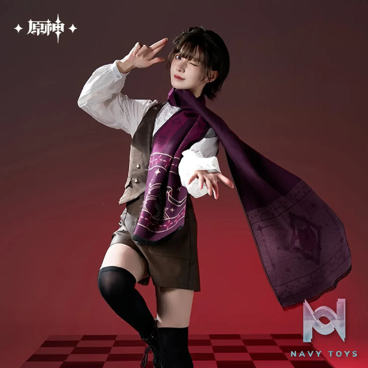 miHoYo – Genshin Impact Magic Show Series Character Impression Scarf (Licensed)