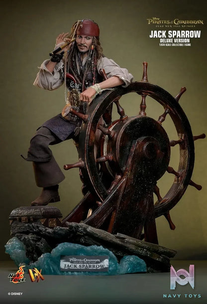 Hottoys – Pirates of the Caribbean: Dead Men Tell No Tales Jack Sparrow 1/6th scale Collectible Figure DX37 DX38 (Licensed)