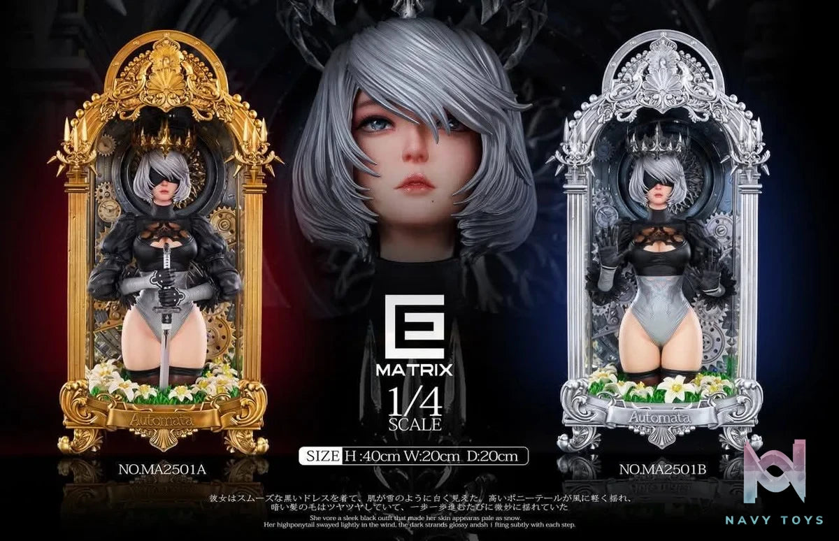 2B Bracket Clock resin statue Matrix Studio anime figure