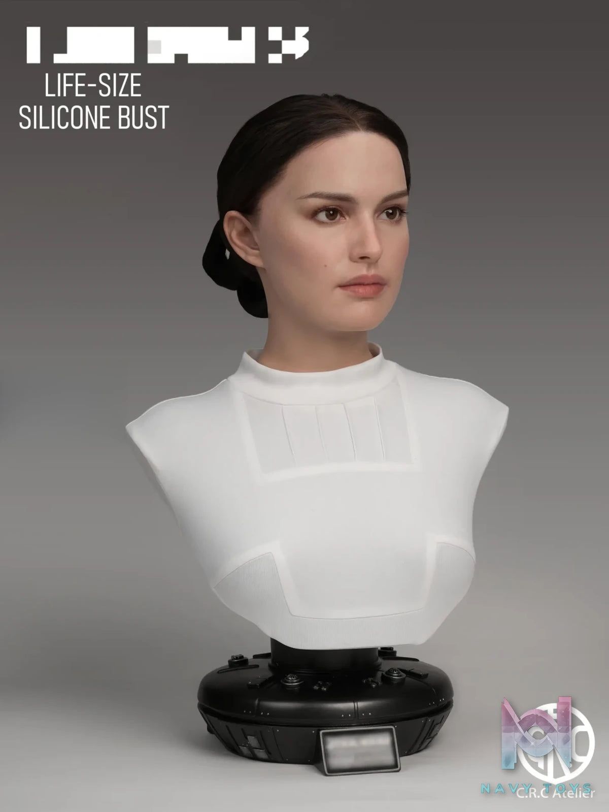 C.R.C Atelier Studio – Natalie Portman Lifesize Silicone Bust Superstar