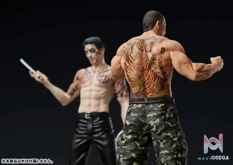 DIGACTION Studio – DIGSTA “Like a Dragon” Taiga Saejima & Goro Majima -BATTLE STYLE- Complete Figure (Licensed)