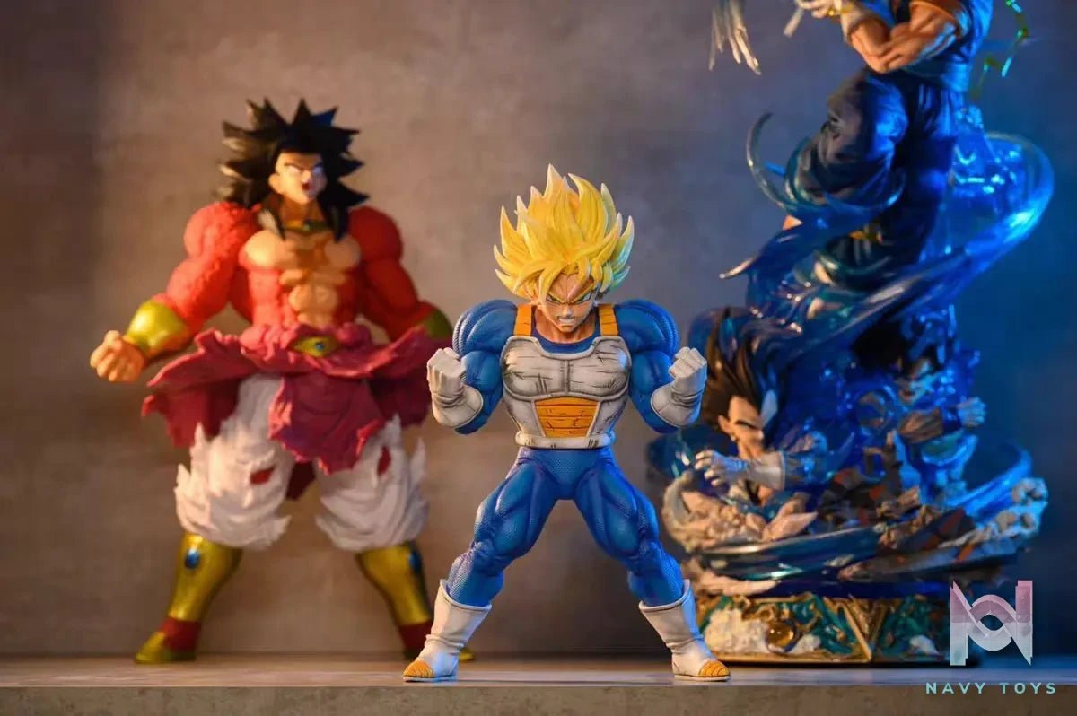 Son Goku Training in the Hyperbolic Time Chamber - Dragon Ball Z - sFat Studio resin statue Navy Toys anime figure