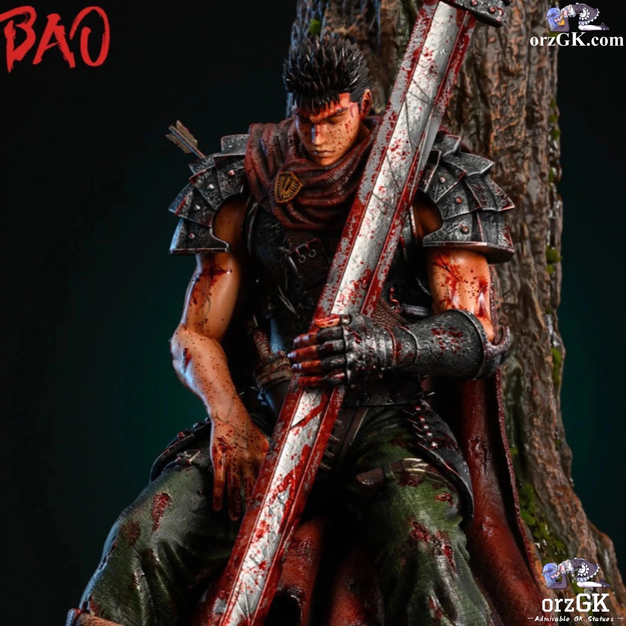 1/6 Guts - Berserk - Bao Studio (Eagle Dark Studio) resin statue Navy Toys anime figure