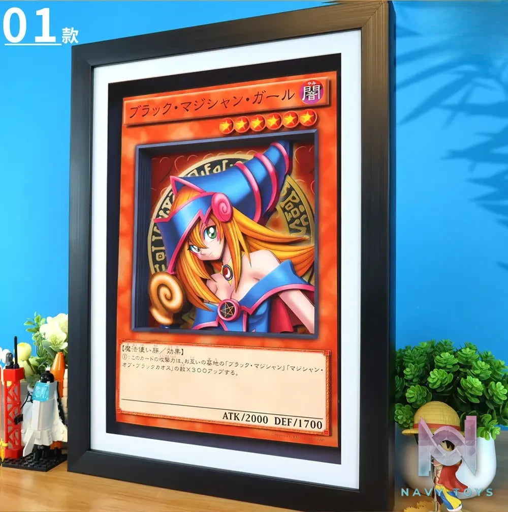 KALA HOME Studio – Dark Magician Girl 3D Decorative Painting Yu-Gi-Oh!