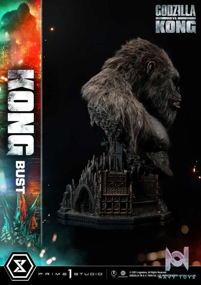 Prime 1 Studio – Life Size Bust Godzilla vs Kong Kong LSGVK-02 (Licensed)