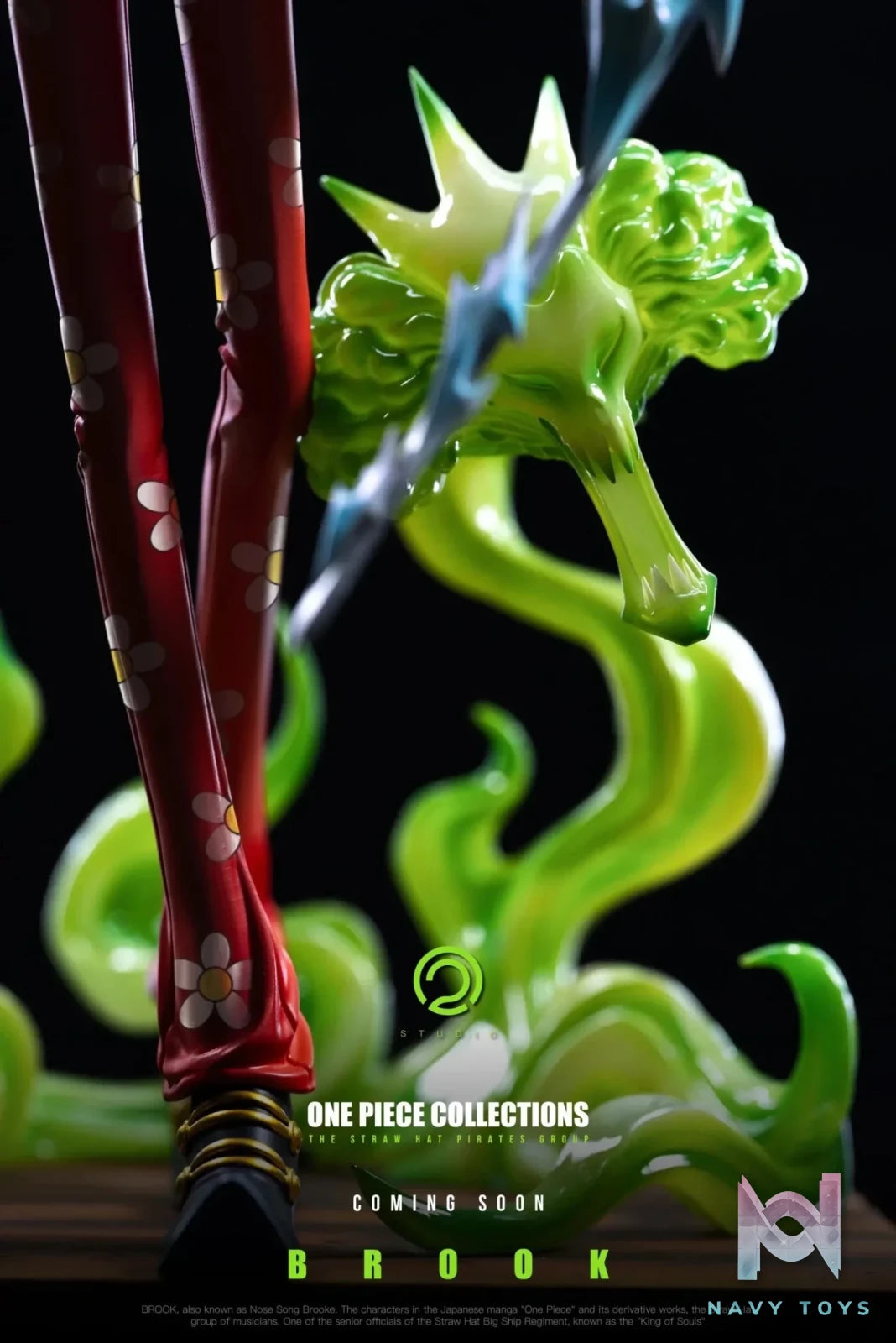C2 Studio - One Piece Straw Hat Pirates 5 Brook resin statue Navy Toys anime figure