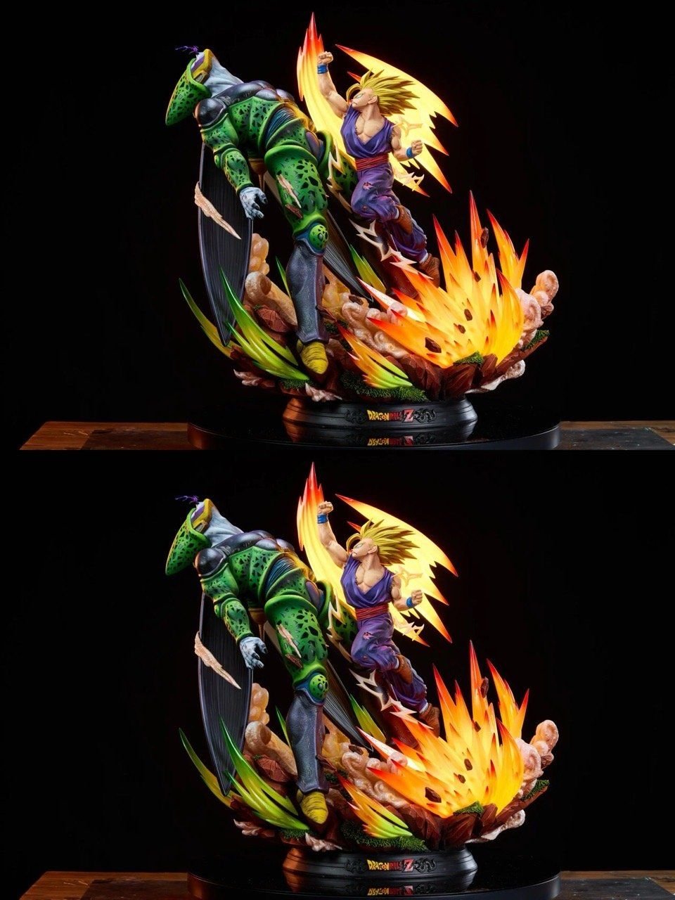 Gohan vs Cell - Dragon Ball - KD Collectibles resin statue kd collectibles anime figure