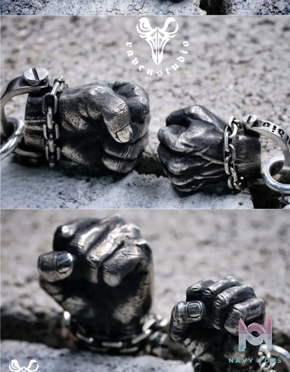 Raven Studio (silver jewelry) – Exclusive Design Legendary Fist Pendant Necklace Original