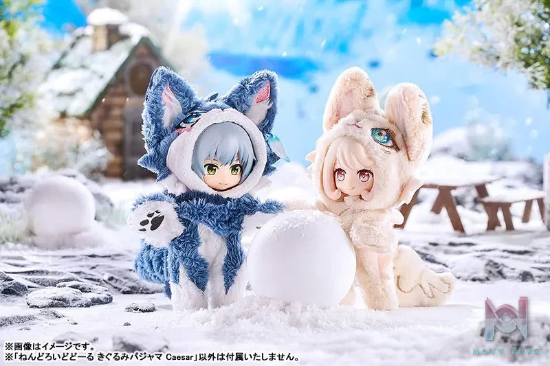 GSAS X GSC – Nendoroid Doll Kigurumi Pajamas FLUFFY LAND Caesar & Dyana (Licensed)