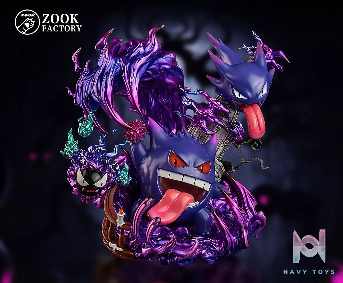 ZooK Factory Studio – Pokemon Gengar Evolution Set