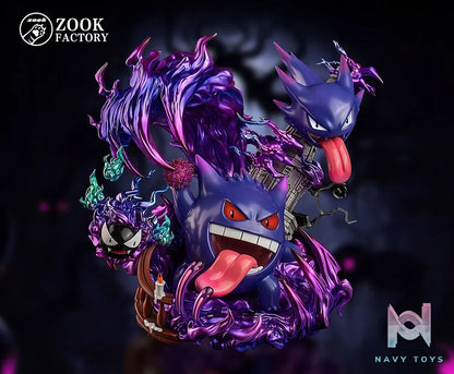 ZooK Factory Studio – Pokemon Gengar Evolution Set