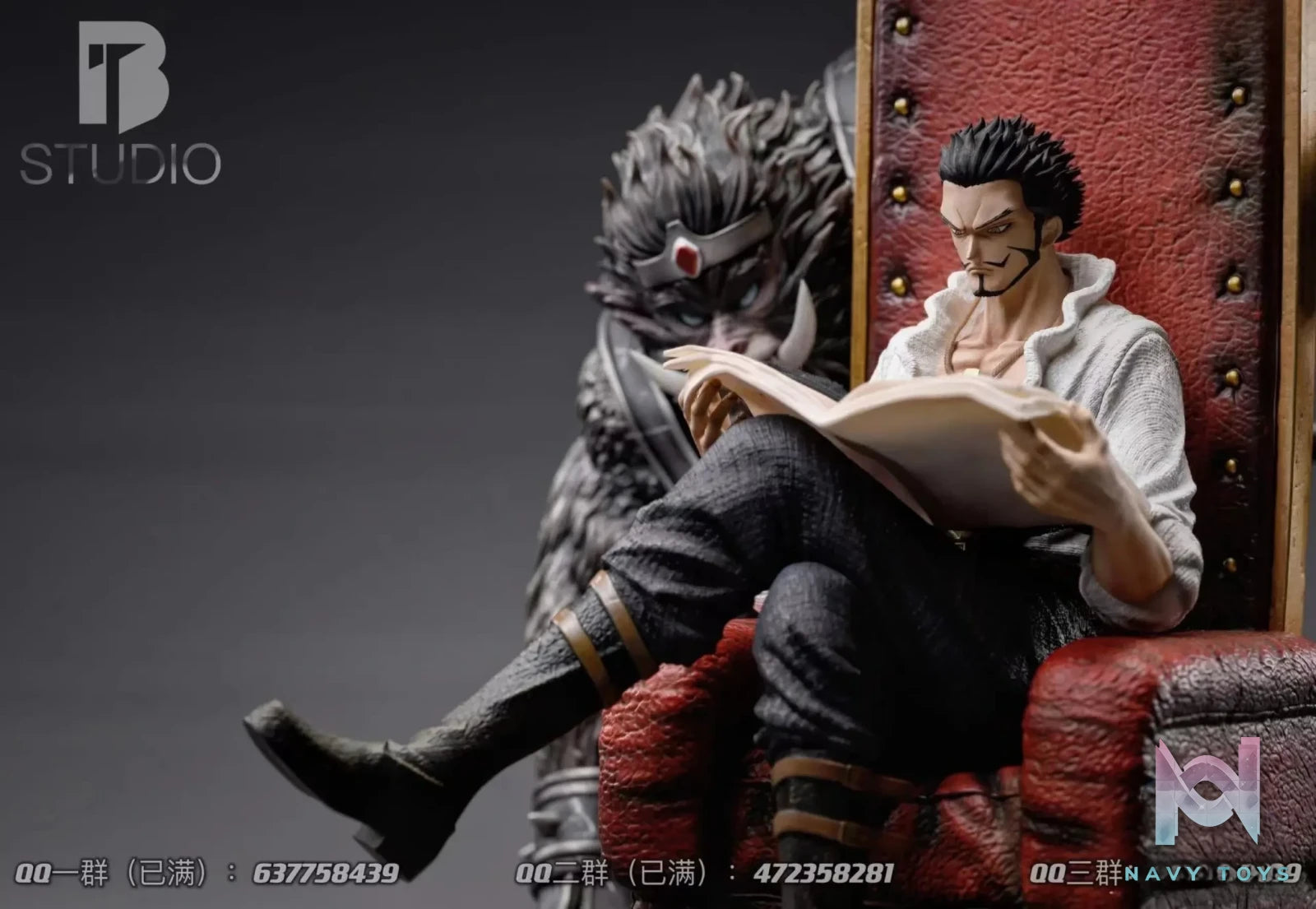 BT Studio – One Piece Oka Shichibukai #5 Seated Dracule Mihawk