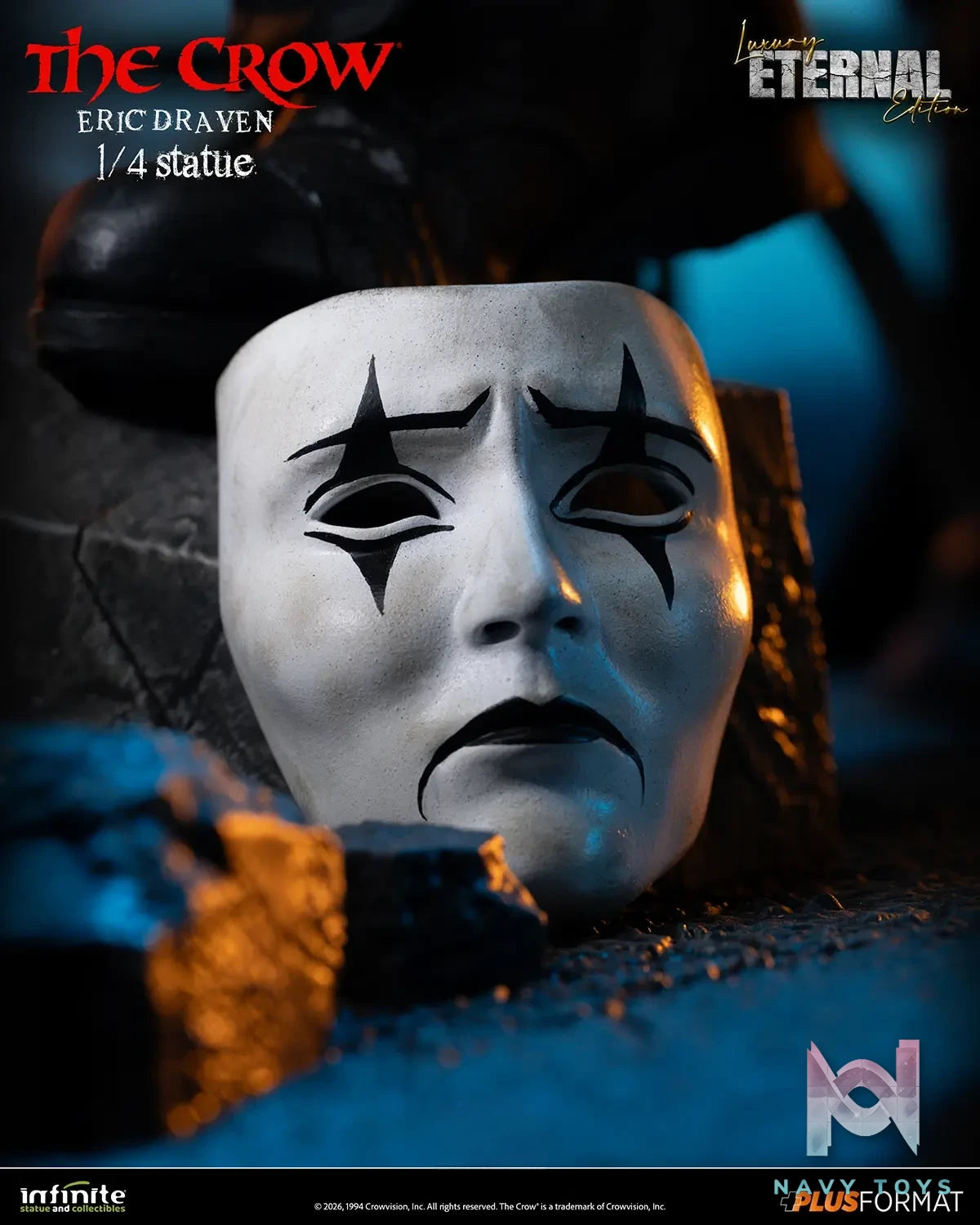 Infinite Statue – The Crow Eric Draven 1/4 Scale Statue (Licensed)