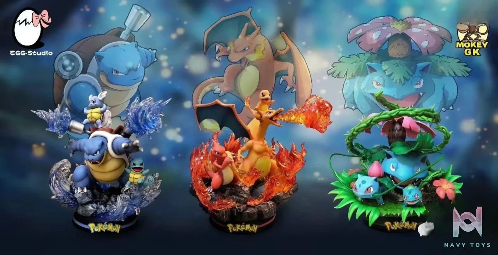 EGG Studio – Pokémon First partner Pokémon generation 1.0