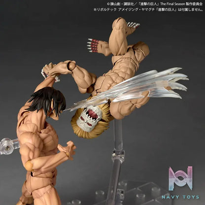 Kaiyodo – Revoltech Amazing Yamaguchi Attack on Titan Jaw Titan (Licensed)