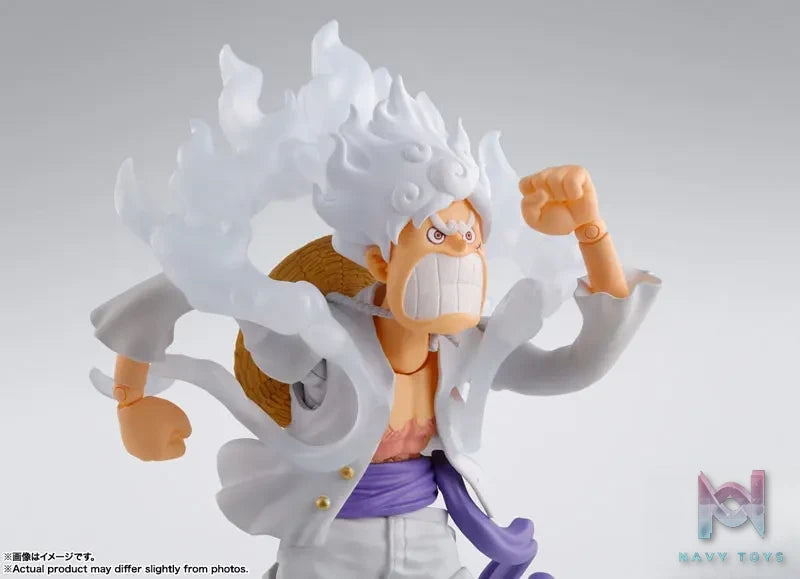 BANDAI SPIRITS – S.H.Figuarts Monkey D. Luffy -Gear 5- “ONE PIECE” (Licensed)
