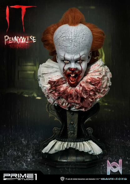 Prime 1 Studio – High Definition Bust IT (Film) Pennywise Head HDBIT-01 HDBIT-02 HDBIT-03 HDBIT-ALL (Licensed)