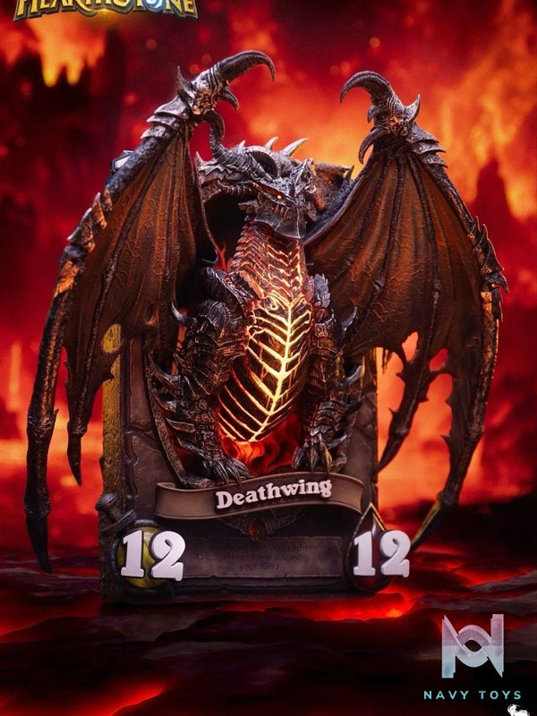 Deathwing Art - Heartstone - Blizzard Entertainment & HEX Collectibles resin statue Blizzard Hearthstone anime figure