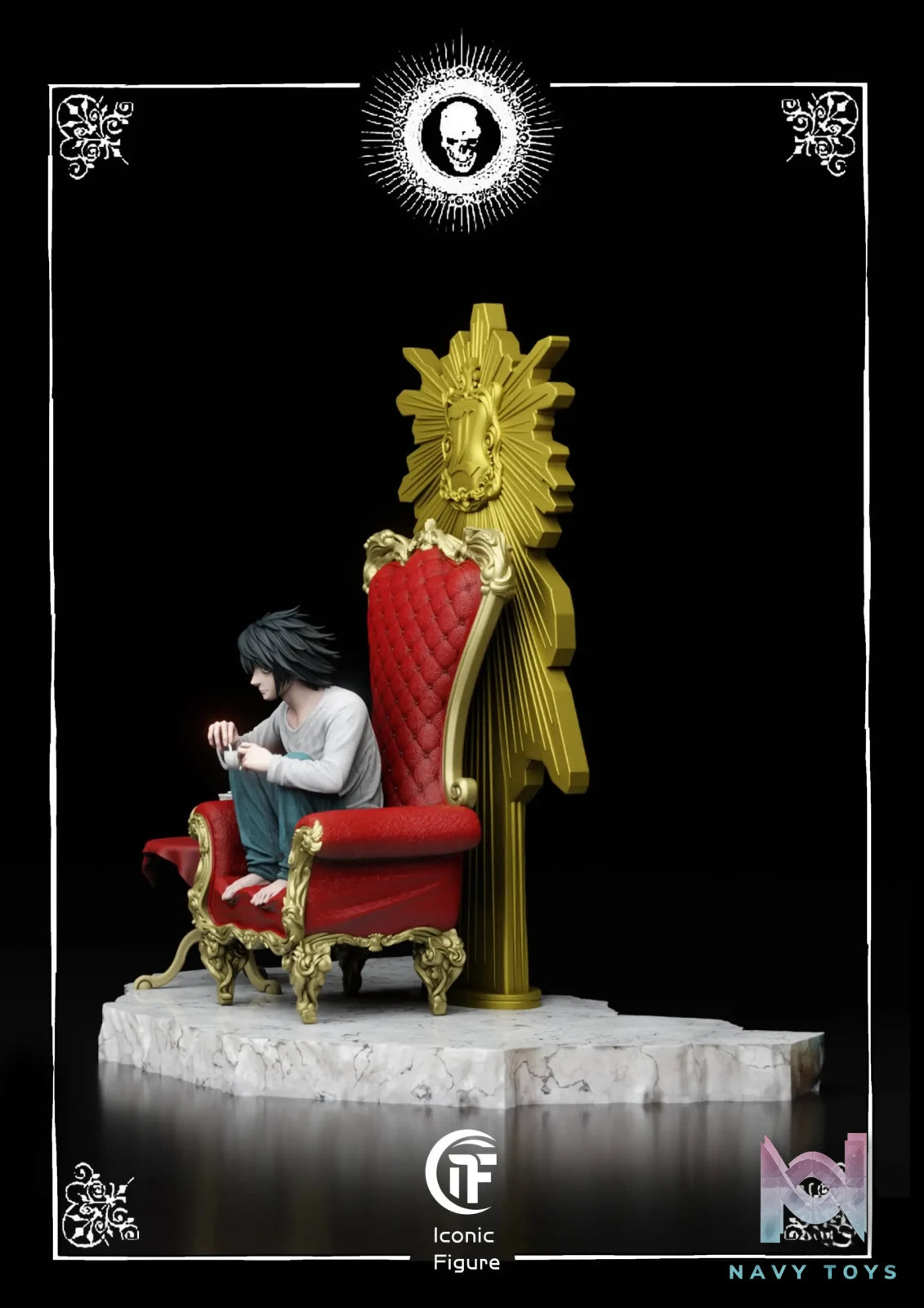 Iconic Figure Studio – Death Note Duel between Geniuses Light Yagami & L