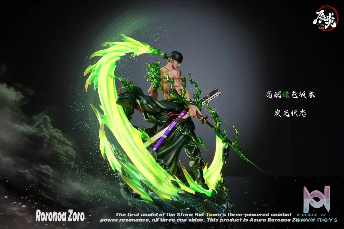 CHENYAN Studio - One Piece The Trio's Resonance 1 Roronoa Zoro resin statue Navy Toys anime figure