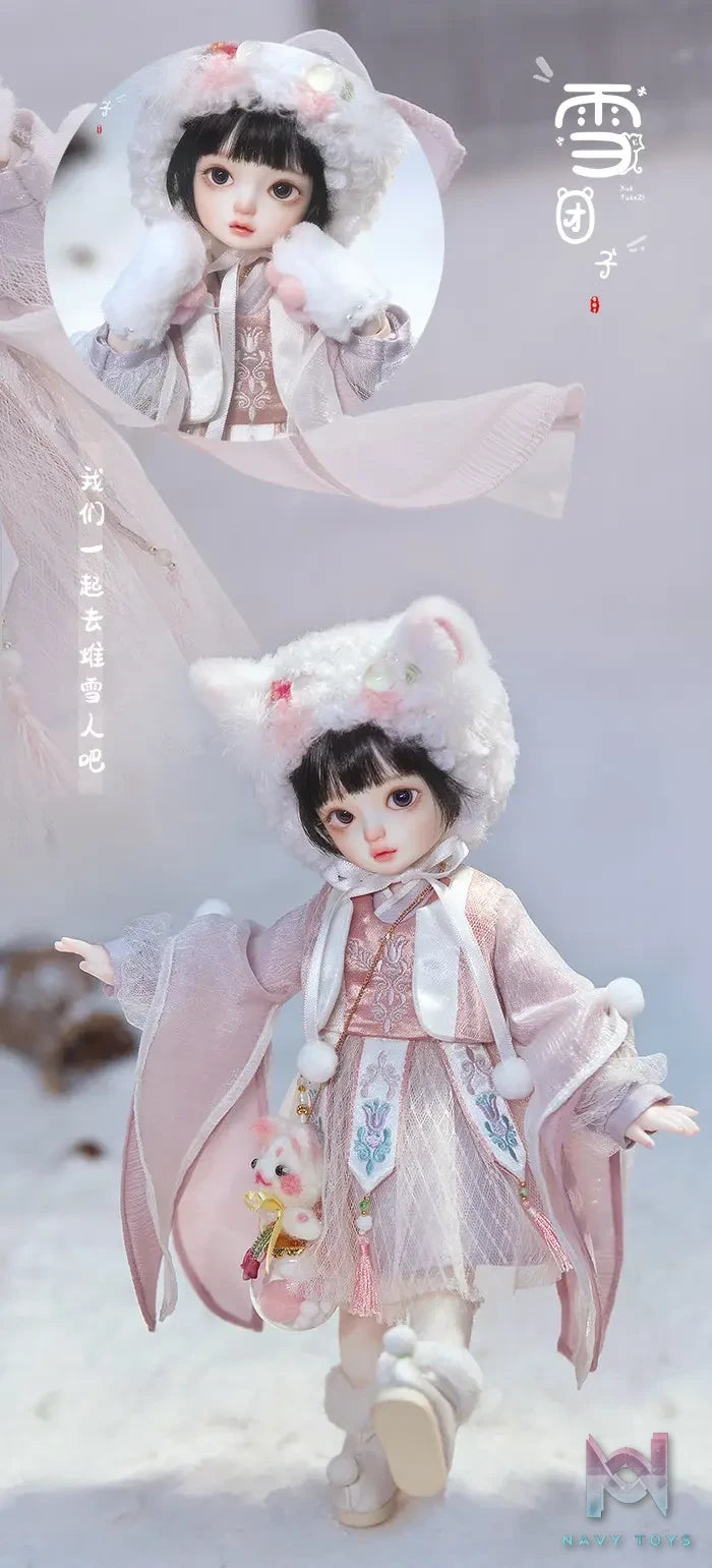 Loong Soul – Snowball BJD Doll Original (Licensed)