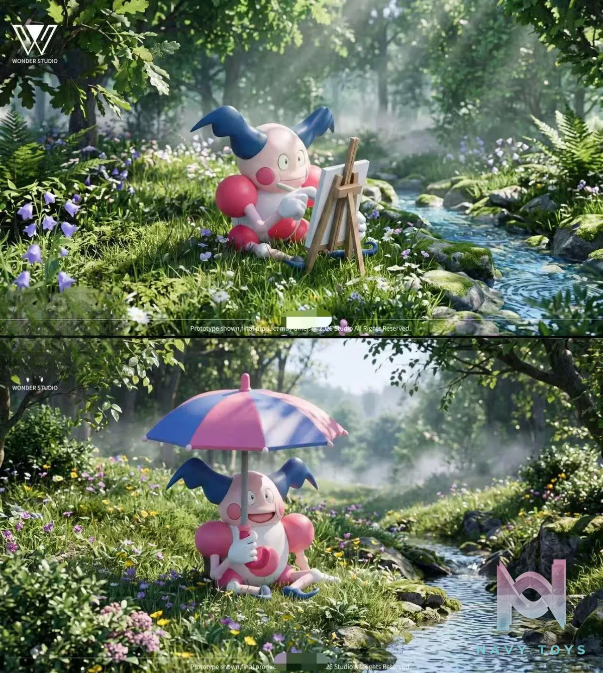 Wonder Studio – Mr. Mime Pokémon