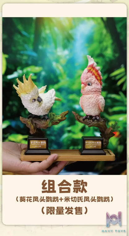 Animal BangBang Studio – Original “What bird?” Series Sunflower Parrot & Mitchell Parrot (Licensed)