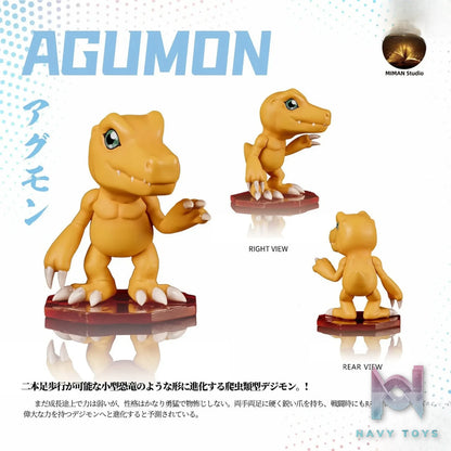 Mi Man Studio – Digimon WarGreymon and Agumon