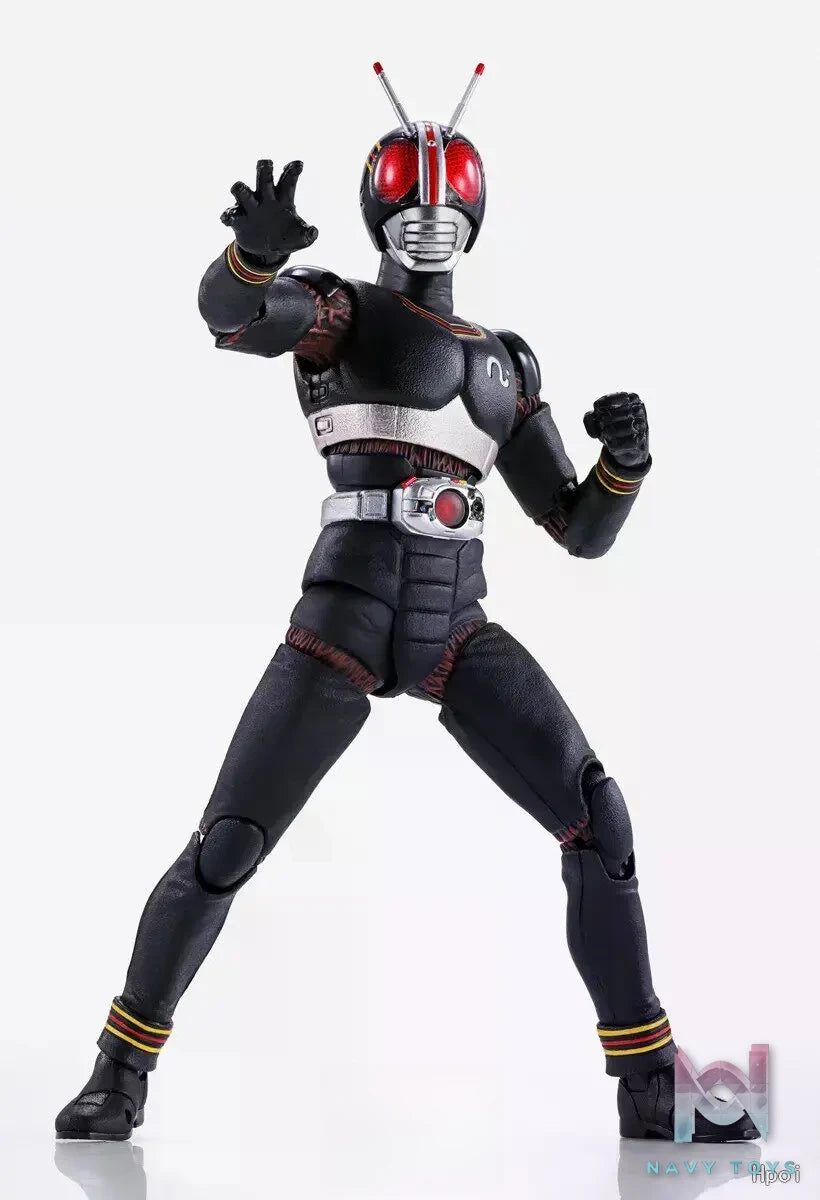 BANDAI SPIRITS – S.H.Figuarts (SHINKOCCHOU SEIHOU) MASKED RIDER BLACK KINGSTONE FLASH EDITION (FIRST RELEASE) (Licensed)