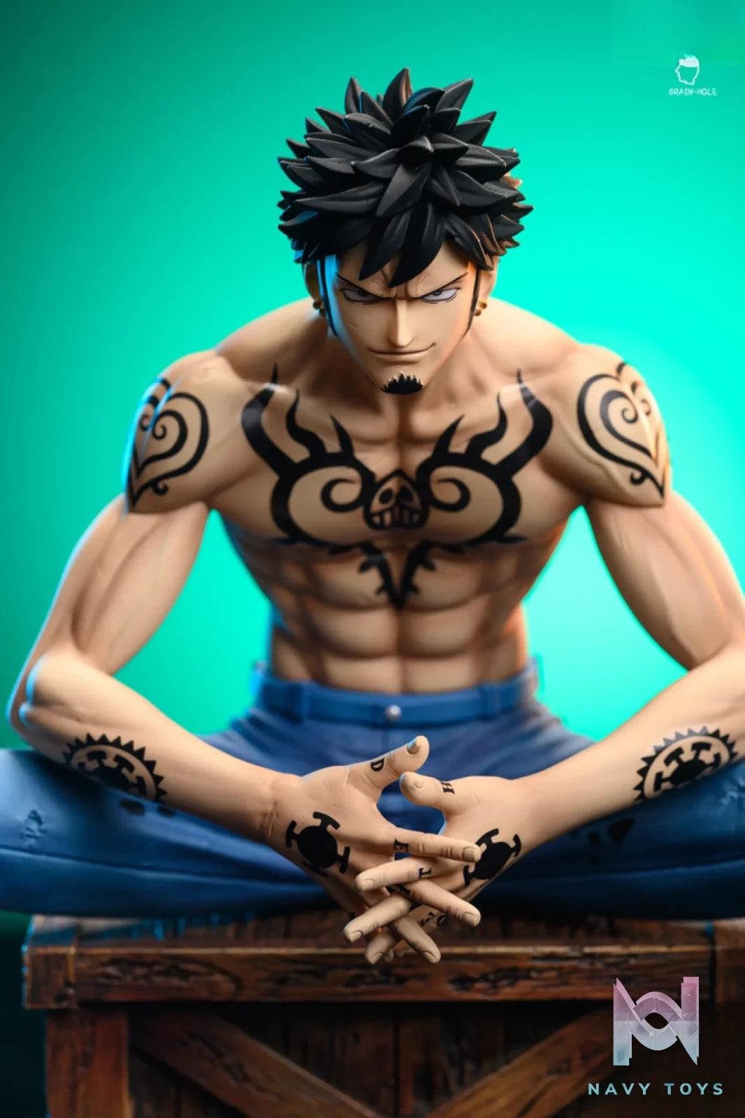Brain-Hole Studio – One Piece Seated Trafalgar D. Water Law