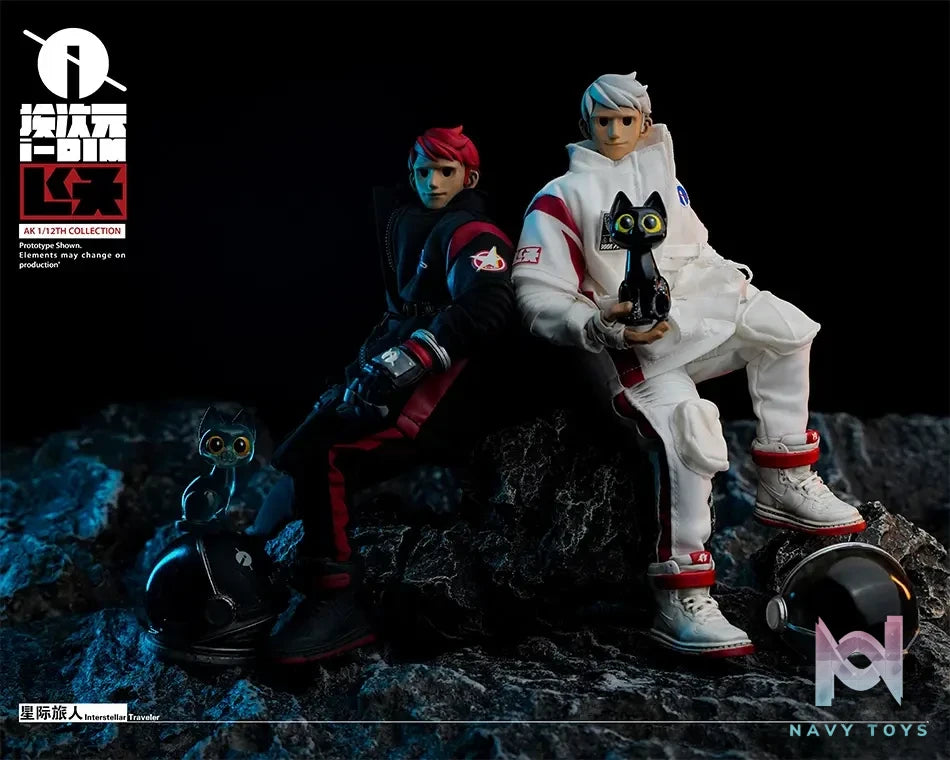 I-dimension – Original 1/12 Interstellar Traveler Action Figure Regular Version White IDIM0001 (Licensed)