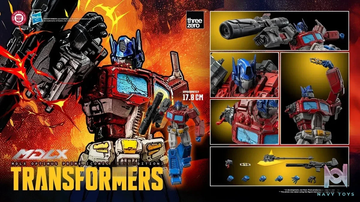 Threezero – Transformers MDLX Optimus Prime (Comic Book Edition) 3Z08710W0 (Licensed)
