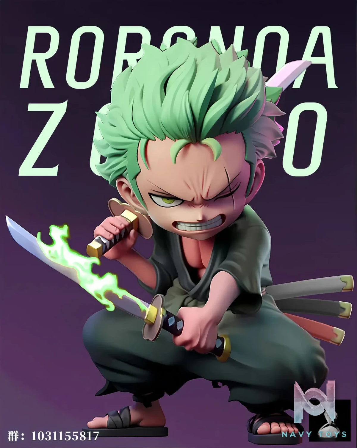 NINETY SEVEN Studio – One Piece Roronoa Zoro