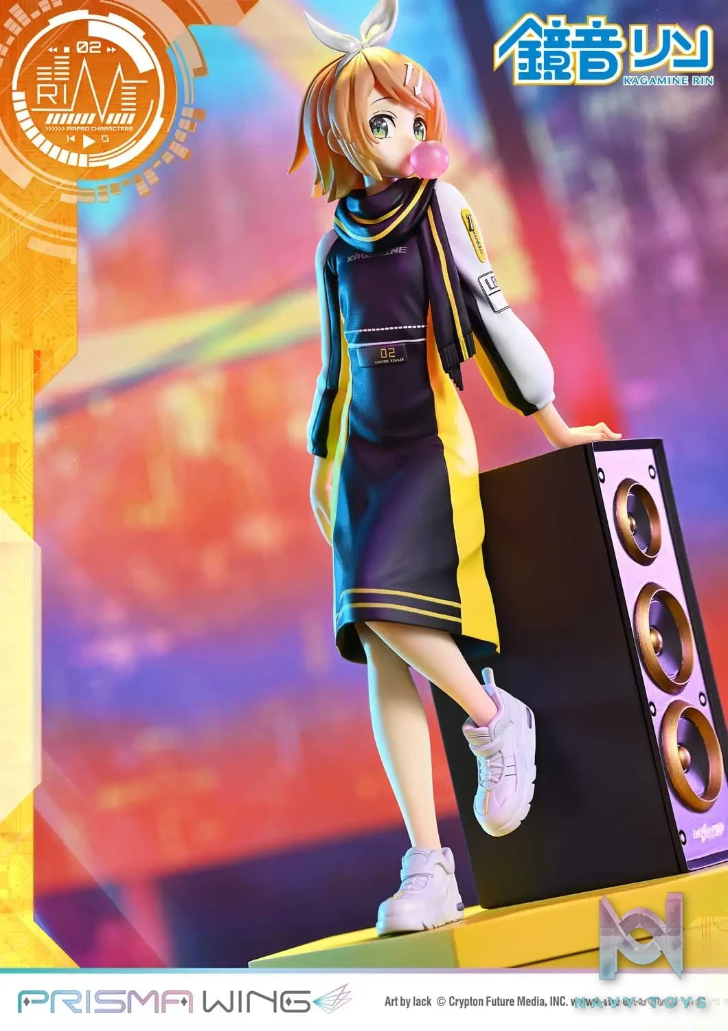 Prime 1 Studio & PRISMA WING Collection – PRISMA WING Piapro Characters Kagamine Rin “Art by lack” 1/7 Scale Pre-Painted Figure PWPCL-03P (Licensed)