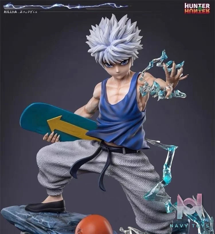 Killua resin statue Hexagram Studio anime figure