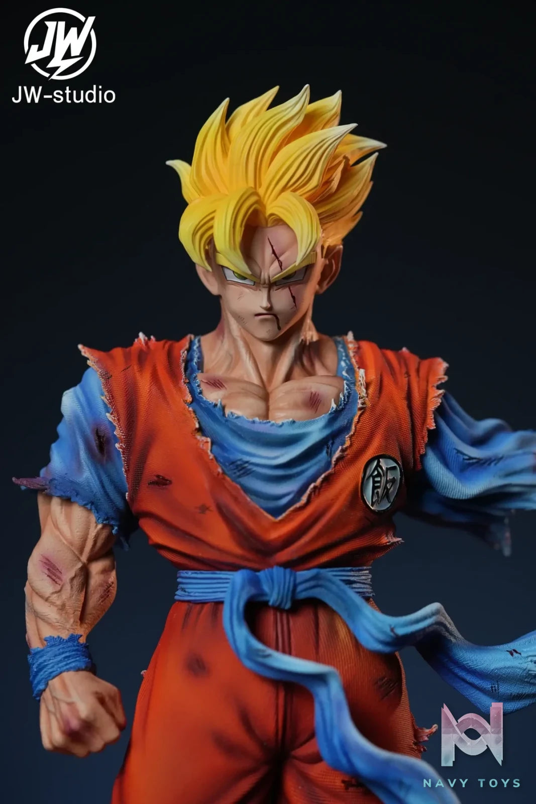 JW Studio - Future Series 01 Future Gohan Dragon Ball resin statue Navy Toys anime figure