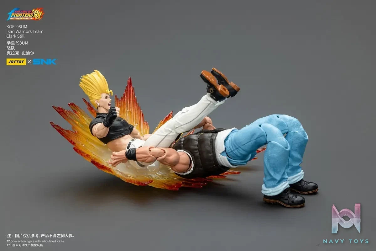 JOYTOY – 1/18 The King of Fighters 98 UM Ikari Team Leona Heidern & Ralf Jones & Clark Still JT01703 JT01710 JT01727 (Licensed)